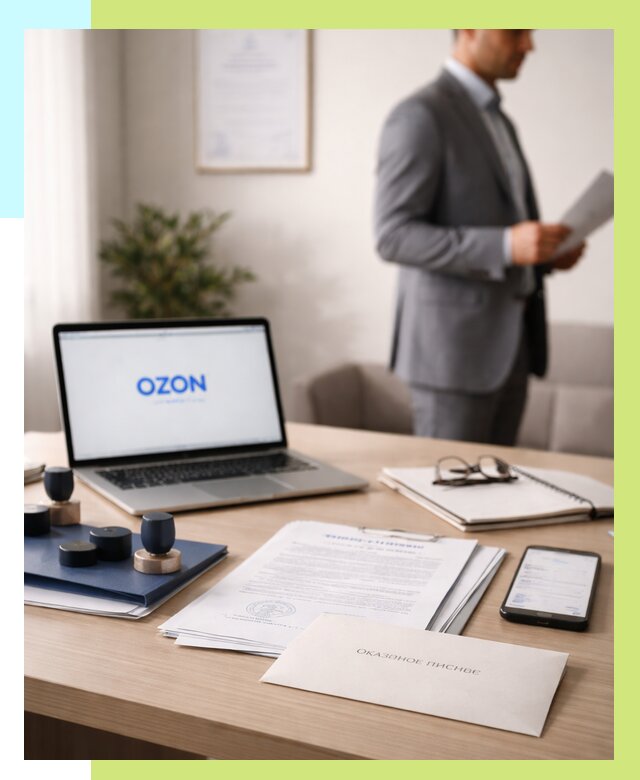 Отказное письмо для Ozon в Кимрах от 3654 р. | Сертэкс